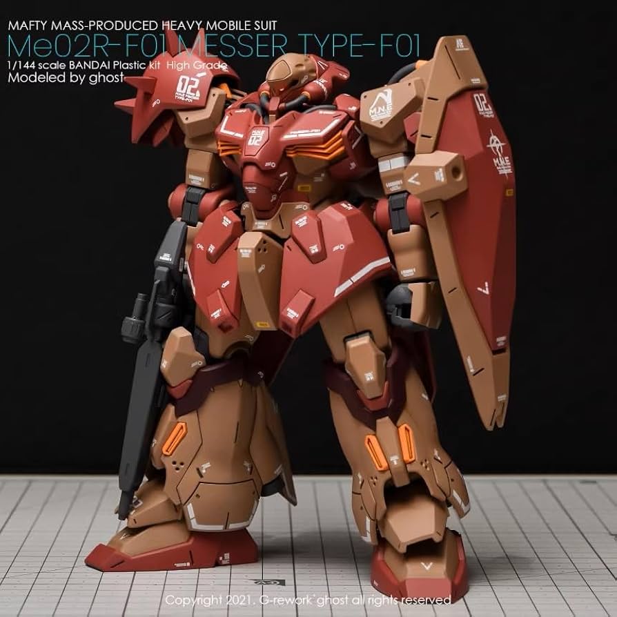 Amazon | ［HG 1：144］メッサーF01用 水転写式デカール - （1/144